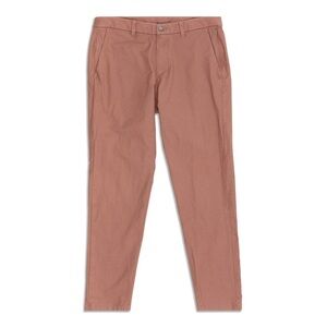 Lululemon Men's 36x32 Commission Pant Slim Fit Earth Clay Red Casual Stretch